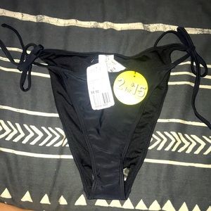 Black swim bottoms